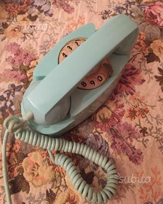 Telefono a disco lillo