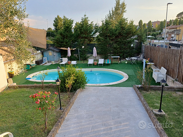 Villetta con piscina privata