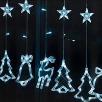 Catena luminosa natalizia LED bianco freddo