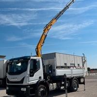 Iveco 180E32 Gru + Ribaltabile