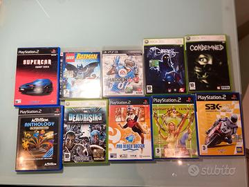 Lotto videogiochi per Ps2 - Ps3 - Xbox 360