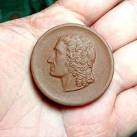 Medaglia 1982 42mm in porcellana Böttger Meissen 