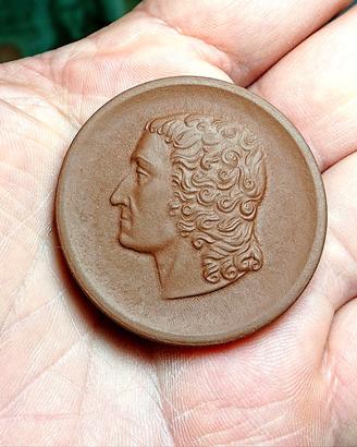 Medaglia 1982 42mm in porcellana Böttger Meissen 