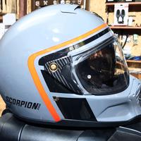 Casco scorpion combat HX1 , interfono midland