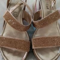 SCARPE DONNA IN VERA PELLE ZARA TAGLIA 36 tacco 7 