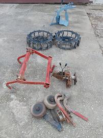 Atrezzature per motocoltivatore 