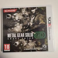 Metal gear solid snake eater 3d (3DS)