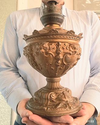 ANTICA BASE 800  LAMPADA ANTIMONIO 