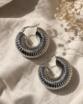 Orecchini donna in acciaio inox