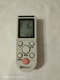 Telecomando climatizzatore Shinelco originale 