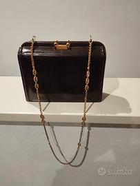 borsa elegante in lucertola.