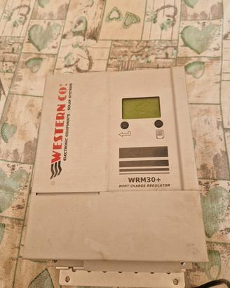 regolatore  carica  Western  co vrm 30 plus