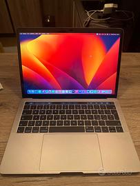 MacBook Pro 13" 2017 Touch Bar 8gb ram 512 ssd
