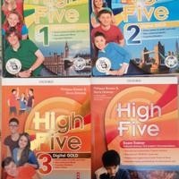 libri scolastici di inglese High Five