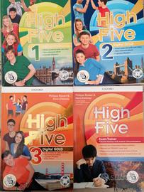 libri scolastici di inglese High Five