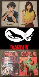 DIABOLIK, IL GIALLO A FUMETTI, N. 5 e 16 - 1973/74