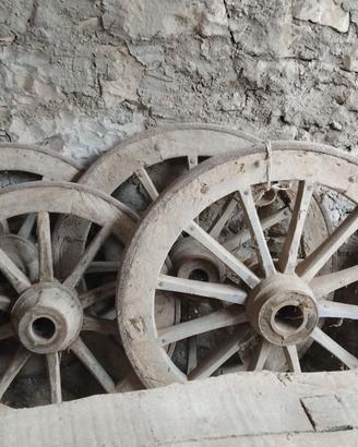 Ruote carro più banco lavoro con morsa