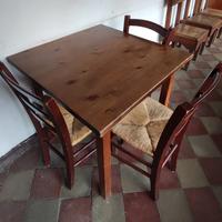 tavoli e sedie da osteria/trattoria 80x80