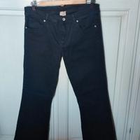 Dixie pantalone nero a zampa tg M/42