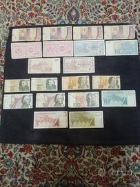 Slovenia (10) Macedonia (10) Lotto di 20 banconote