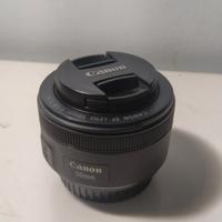 Canon EOS EF 50 mm f1.8 STM con scatola originale