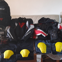 Abbigliamento da moto M/L. Leggere bene