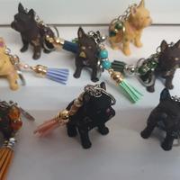 portachiavi bulldog francese