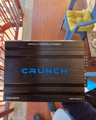Kit Car Audio: Crunch 1000W + Sony Xplod 500w