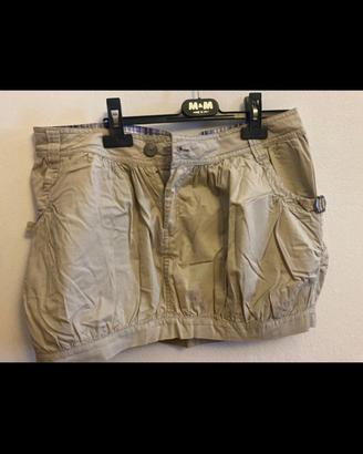 minigonna beige