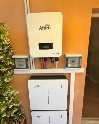Kit fotovoltaico 8kw con batteria 15kw solare wifi