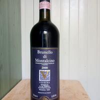 Bottiglia brunello montalcino Verbena anno 2000