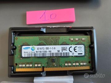 RAM Samsung DDR3 4gb 1600MHz SODIMM x Laptop