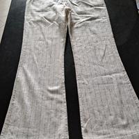 Pantalone a zampa a righe Zoonne