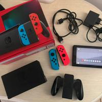 Nintendo Switch Console Blu/Rosso