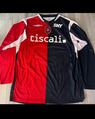 Maglia Cagliari 2007/08 Conti #5 autografata