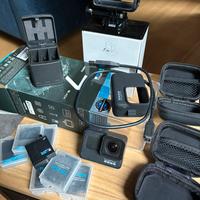 Gopro Hero 7 Black con 7 batterie e caricabatterie