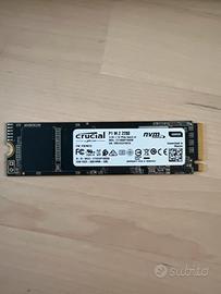 SSD NVMe Crucial P1 1TB M.2 PCIe 3.0 x4