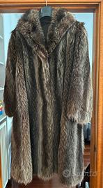 Cappotto di pelliccia di marmotta