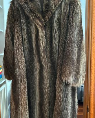 Cappotto di pelliccia di marmotta