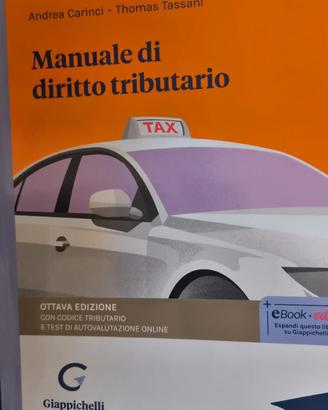 manuale di diritto tributario Carinci-Tassani