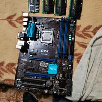 mobo+CPU+ram+dissipatore 