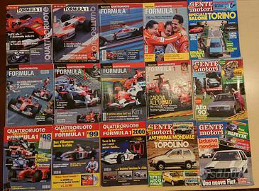 15 Riviste "Quattroruote-Gente Motori" + docu film
