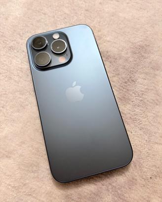 iPhone 15 Pro 128GB, Blu, Batteria 85%, Scontrino