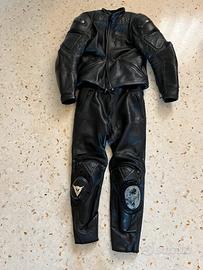 Tuta in pelle Dainese divisibile
