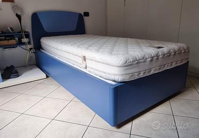 Letto singolo con contenitore