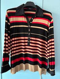 Polo donna a maniche lunghe marca Elena Miro