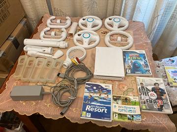 Wii Nintendo console con accessori