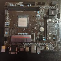 Scheda madre MSI A320M Grenade+processore AMD