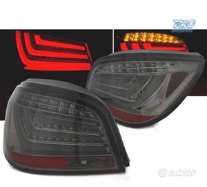 FANALI BMW E60 03-07 A LED BAR SCURI