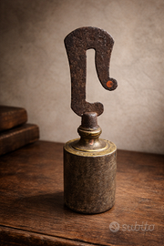 Peso antico per bilancia Stadera fine ’800